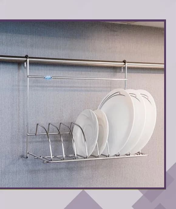 CAELEN Kitchen Plate Holder