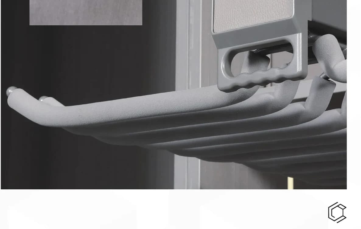 CAELEN Single Row Trouser Rack